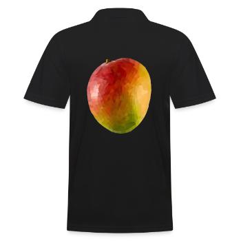Mango cubist - Men's Polo Shirt - black - Back - Kai (181cm)