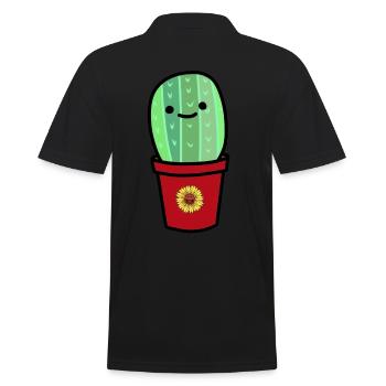 Cactus Plantes Plantes Cactus Cataracte - Polo Homme - noir - Dos - Kai (181cm)