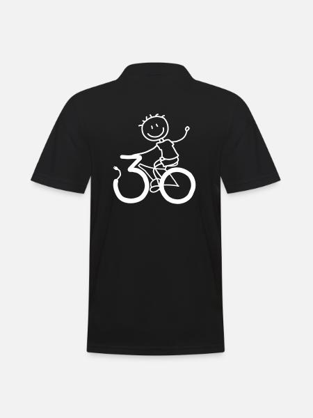 Fully energized through the 30s! - Men's Polo Shirt - black
