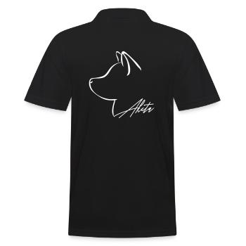 Profil AKITA E WILSIGNS - Polo Homme - noir - Dos - Kai (181cm)