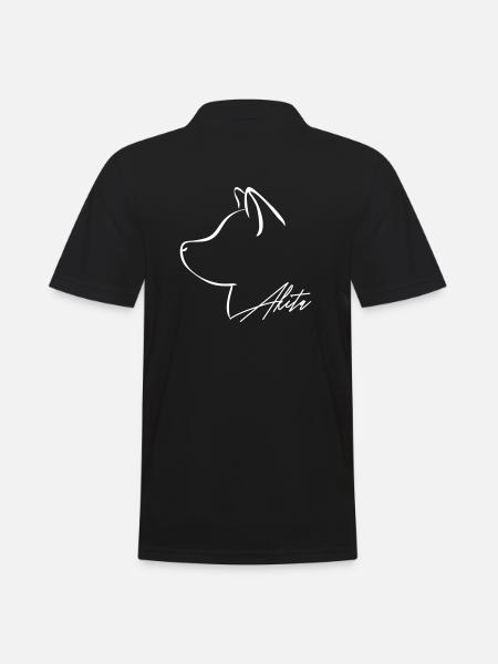 AKITA Profile E WILSIGNS - Men's Polo Shirt - black