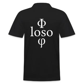 Philosophie - Polo Homme - noir - Dos - Kai (181cm)