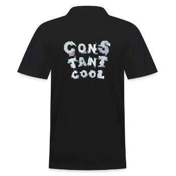 constant cool - Männer Poloshirt - Schwarz - Hinten - Kai (181cm)