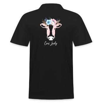 Dame Cattle - Polo Homme - noir - Dos - Kai (181cm)