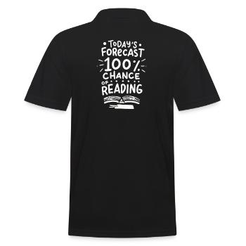 Lire les livres Livre cadeau bibliothèque - Polo Homme - noir - Dos - Kai (181cm)