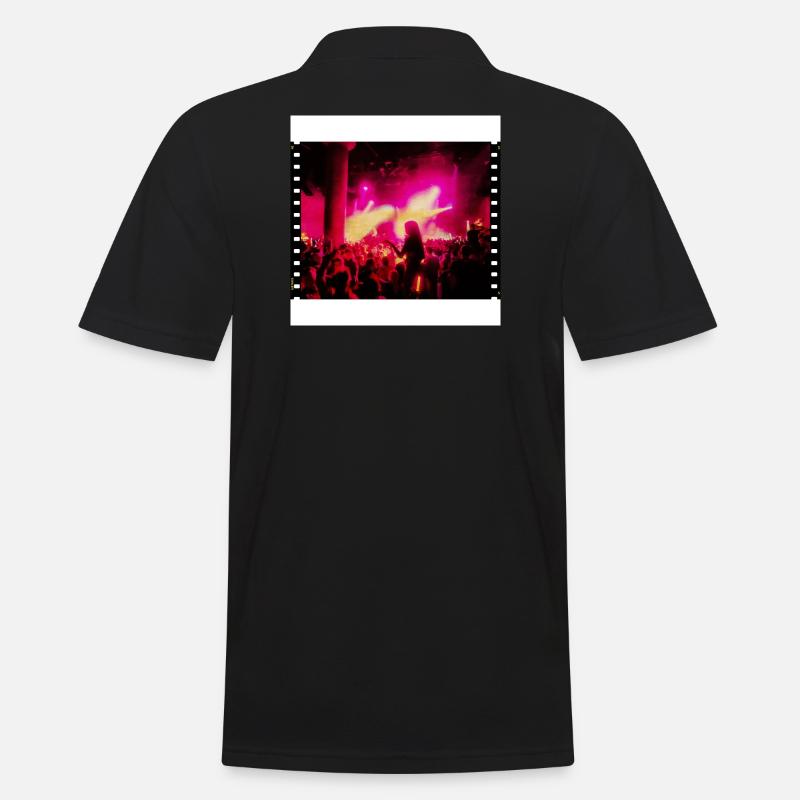 Partys  - Männer Poloshirt - Schwarz