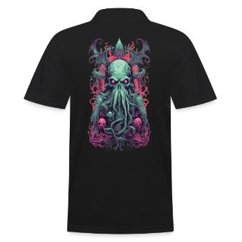 Gothique Démon Underworld Halloween Tentacule Monster - Polo Homme - noir - Dos - Kai (181cm)