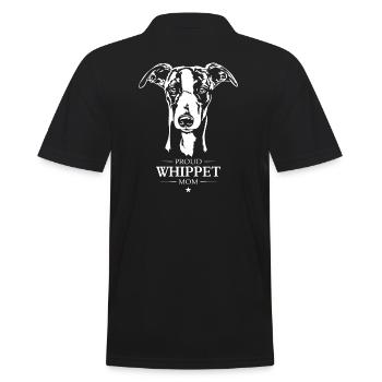 Whippet Maman Chien Lévrier Lévrier Wilsigns - Polo Homme - noir - Dos - Kai (181cm)