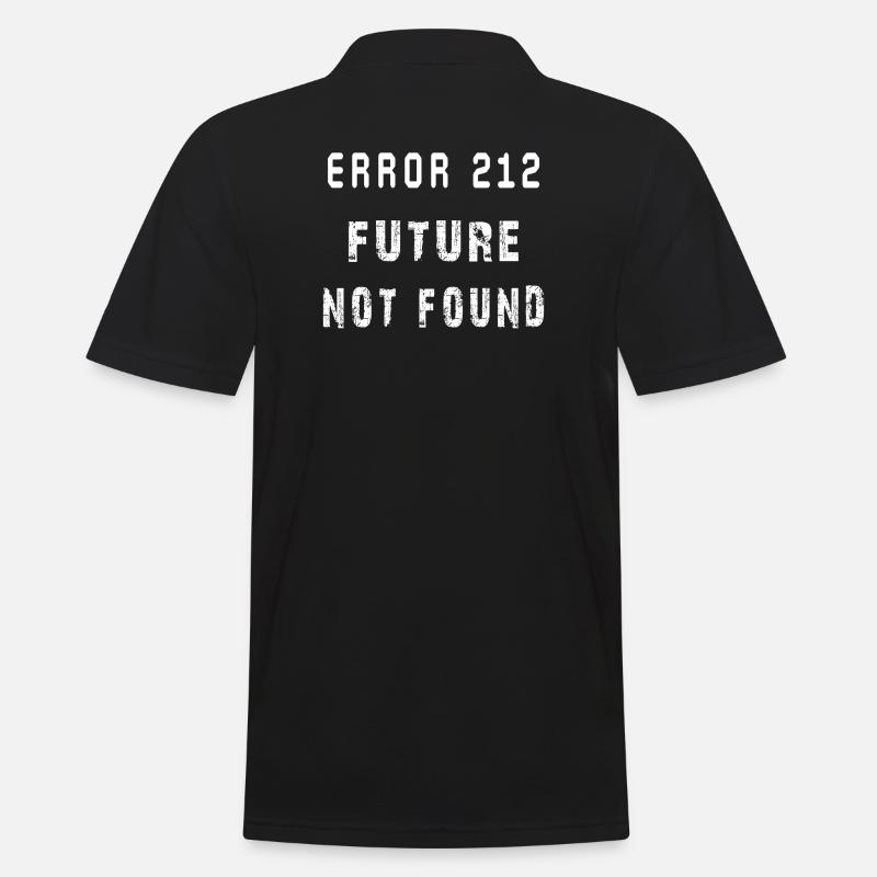 GenZ maroc: Error 212-Future not found - Polo Homme - noir