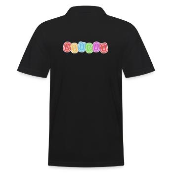 bonjour, coucou, politesse - Polo Homme - noir - Dos - Kai (181cm)