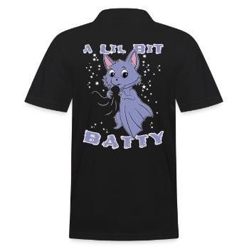 Chauve-souris mignonne Halloween - Polo Homme - noir - Dos - Kai (181cm)