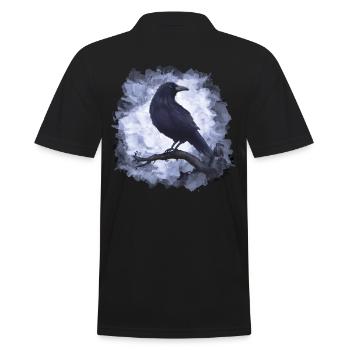 Corbeau Corbeau Goth - Polo Homme - noir - Dos - Kai (181cm)