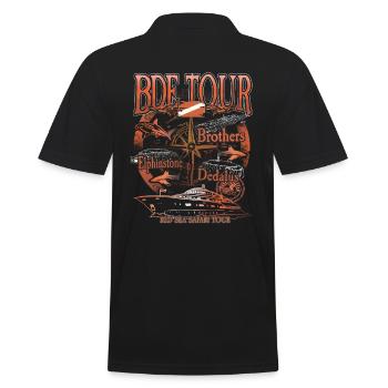 Äqypten BDE Tauchen Elphinstone Dedalus Brothers - Männer Poloshirt - Schwarz - Hinten - Kai (181cm)