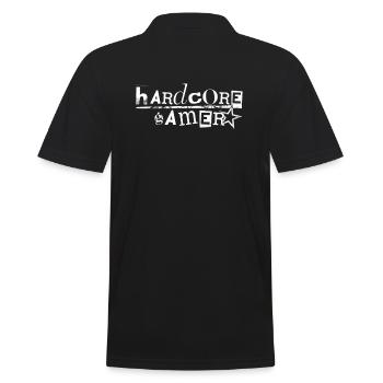 Hardcore gamer - Men's Polo Shirt - black - Back - Kai (181cm)