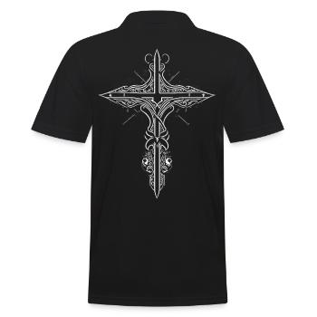 Dieu et la religion sont importants - Polo Homme - noir - Dos - Kai (181cm)