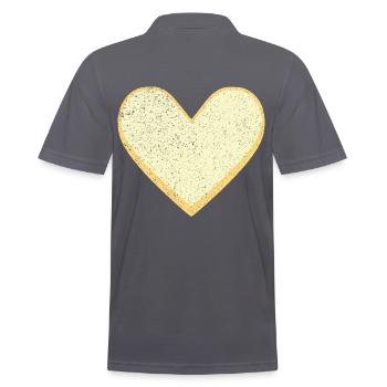 Cœur de sucre Cœur de sucre jaune bonbon - Polo Homme - charbon - Dos - Nico (186cm)