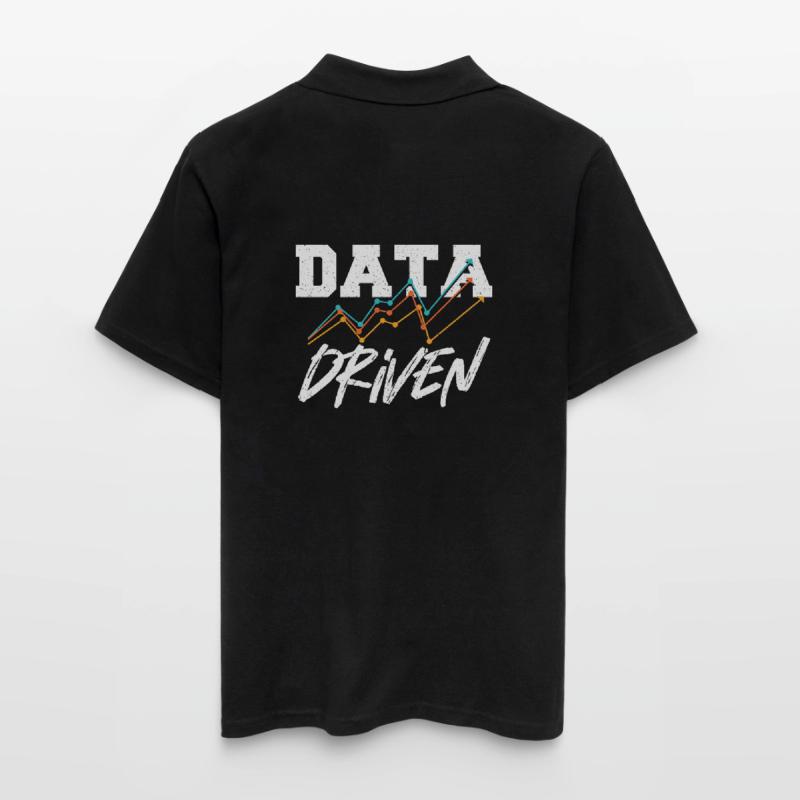 Data-driven command for Data Science Collector Men's Polo Shirt