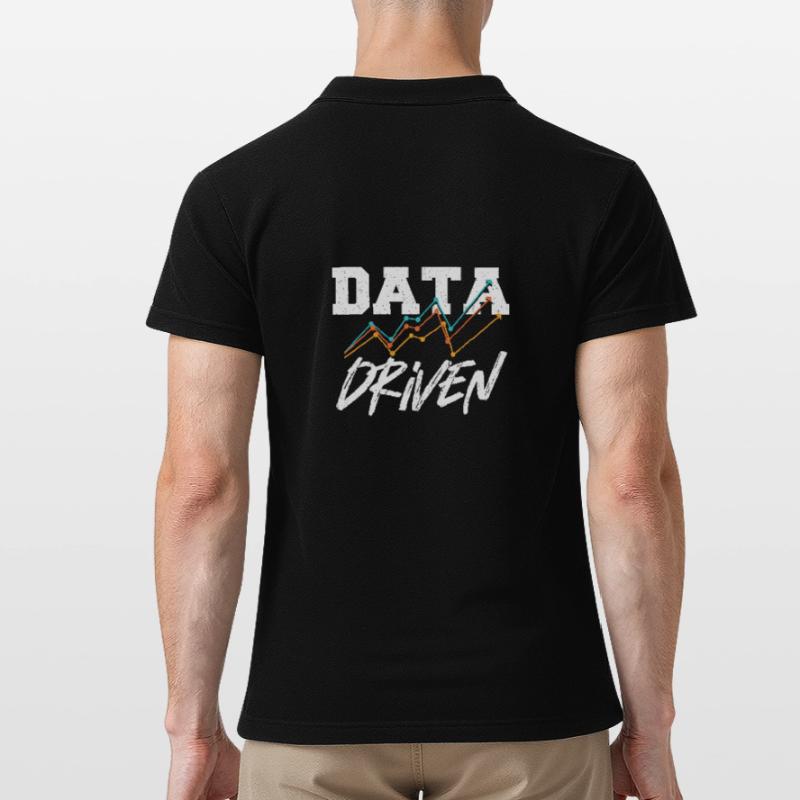 Data-driven command for Data Science Collector Men's Polo Shirt