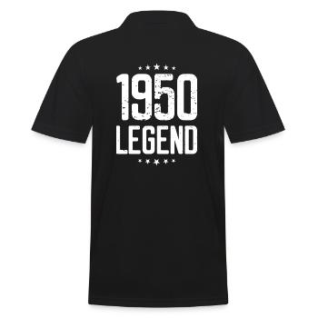 1950 LEGEND - Polo Homme - noir - Dos - Kai (181cm)