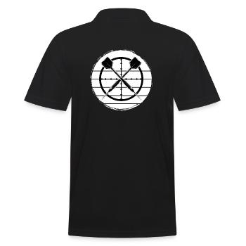 Dart Dart Legend Fan de fléchettes - Polo Homme - noir - Dos - Kai (181cm)