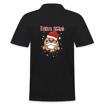 Je déteste Noël en colère Gâteau aux biscuits Noël - Polo Homme - noir - Dos - Kai (181cm)