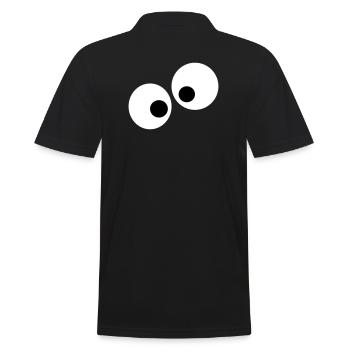 yeux - Polo Homme - noir - Dos - Kai (181cm)