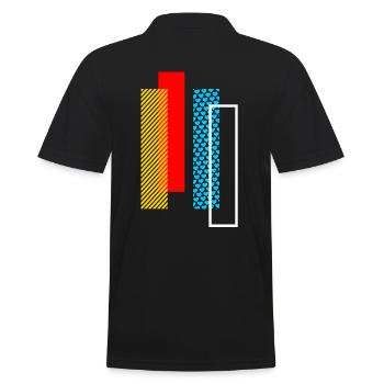 I i Lettre - Polo Homme - noir - Dos - Kai (181cm)