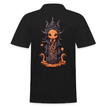 Slime Mage Kawaii Monster Magic - Polo Homme - noir - Dos - Kai (181cm)