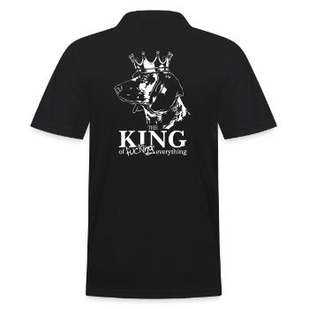 CHIEN DE SUEUR DE MONTAGNE BAVAROIS Roi Wilsigns - Polo Homme - noir - Dos - Kai (181cm)