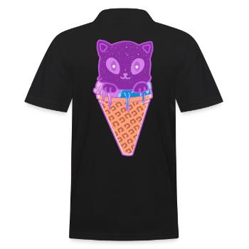 Crème glacée pour chat Crème glacée - Polo Homme - noir - Dos - Kai (181cm)