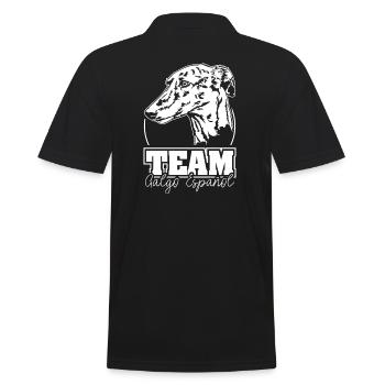 ÉQUIPE GALGO ESPANOL Chiens Lévriers Wilsigns - Polo Homme - noir - Dos - Kai (181cm)