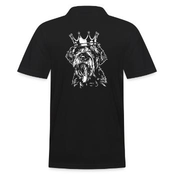 KORTHALS GRIFFON Chien chien chien Wilsigns - Polo Homme - noir - Dos - Kai (181cm)