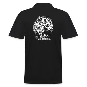 Aimé par un chien de caille disant chien Wilsigns - Polo Homme - noir - Dos - Kai (181cm)