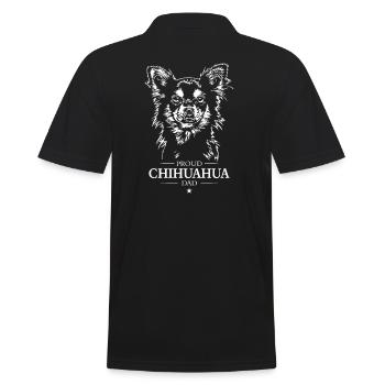 Chihuahua Papa Chiens Chien Wilsigns - Polo Homme - noir - Dos - Kai (181cm)