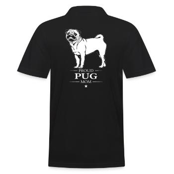 Carlin Maman Chien Carlin Carlin Wilsigns - Polo Homme - noir - Dos - Kai (181cm)