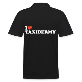 J’adore Taxidermy Heart Shirt - Polo Homme - noir - Dos - Kai (181cm)