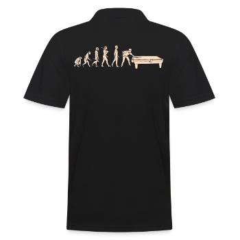Conception du tournoi de billard Sport Evolution Snooker - Polo Homme - noir - Dos - Kai (181cm)