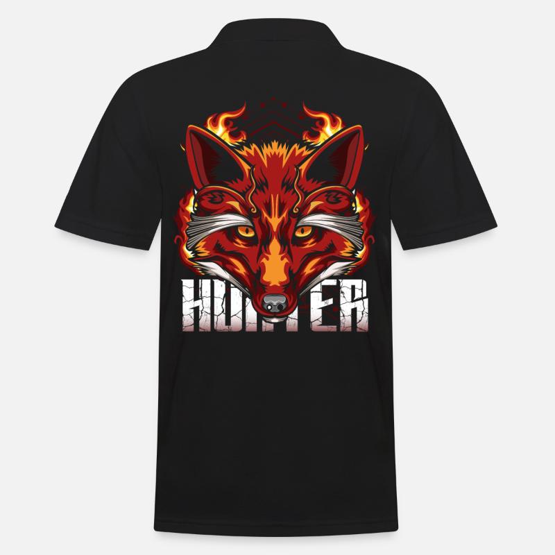 Chasseur cool Fox Wilderness - Polo Homme - noir