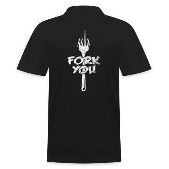 cuisiniers - Polo Homme - noir - Dos - Kai (181cm)