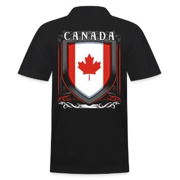 Canada - Polo Homme - noir - Dos - Kai (181cm)