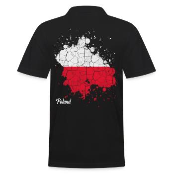 Pologne - Polo Homme - noir - Dos - Kai (181cm)