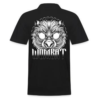 Wombat cool | Lunettes de soleil cadeau animalier - Polo Homme - noir - Dos - Kai (181cm)