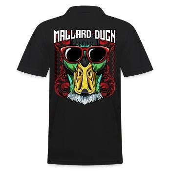 Cool canard sauvage | Lunettes de soleil à la mode cadeau oiseau - Polo Homme - noir - Dos - Kai (181cm)
