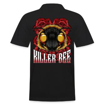 Abeille tueur | Cadeau moderne de désert d'insecte d'abeille - Polo Homme - noir - Dos - Kai (181cm)