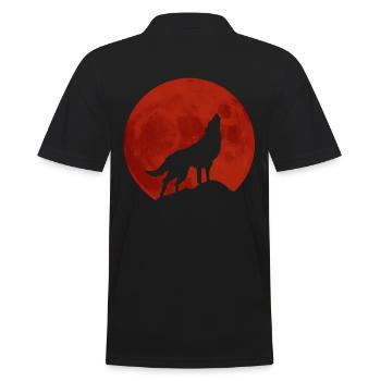 loup - Polo Homme - noir - Dos - Kai (181cm)