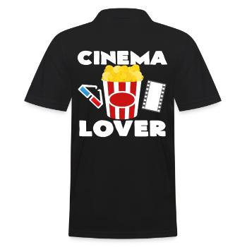 cinéma - Polo Homme - noir - Dos - Kai (181cm)