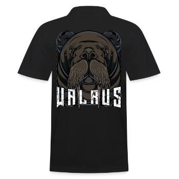 Walross Antarktis Tierwelt Raubtier Wild Geschenk - Männer Poloshirt - Schwarz - Hinten - Kai (181cm)