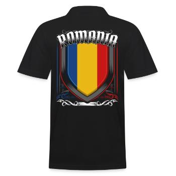 Roumanie - Polo Homme - noir - Dos - Kai (181cm)