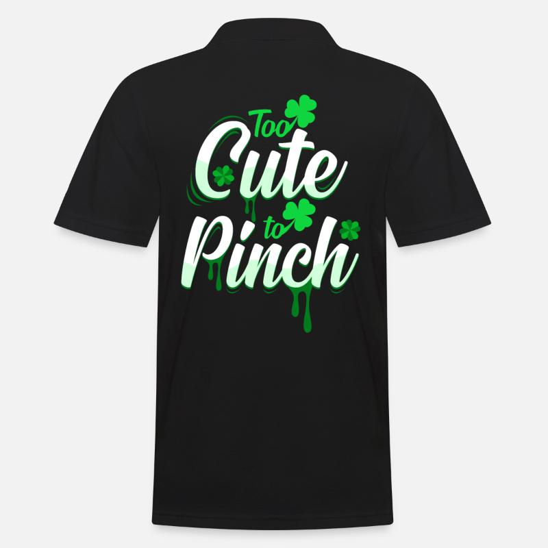 St. Patrick's Day - Männer Poloshirt - Schwarz