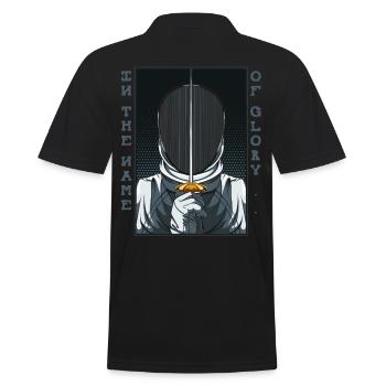 L’escrime - Polo Homme - noir - Dos - Kai (181cm)